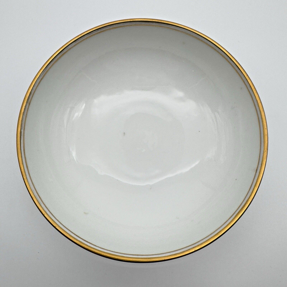 Antique T&V Limoges France Footed Bowl Hand Painted Fruit Grapes Gold Gilt 7.5" - Picture 6 of 12
